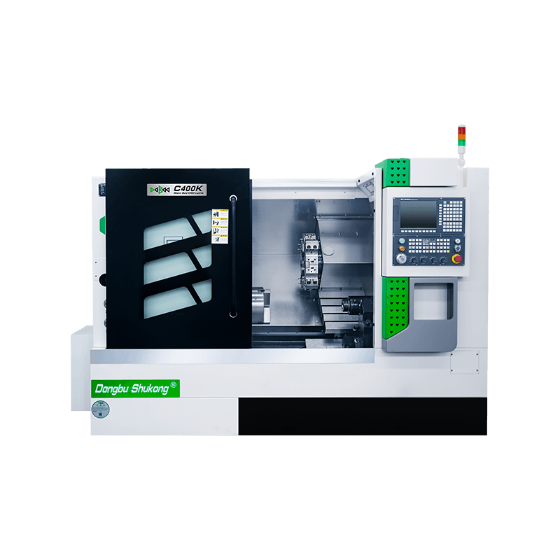 مخرطة السبورة المائلة CNC C400K بدقة عالية